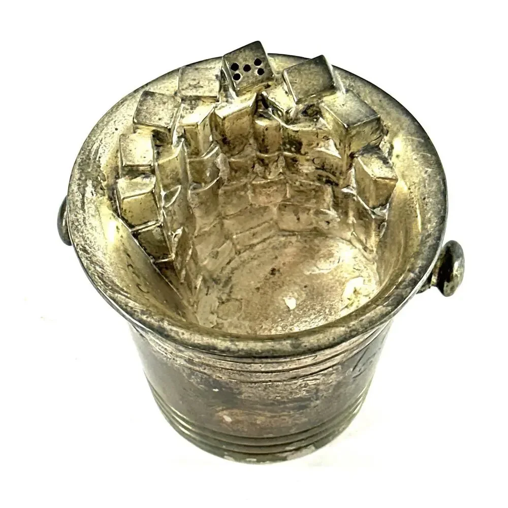 Vintage International Silver Co Champagne Bottle Ice Bucket Salt & Pepper Shaker - Picture 5 of 9